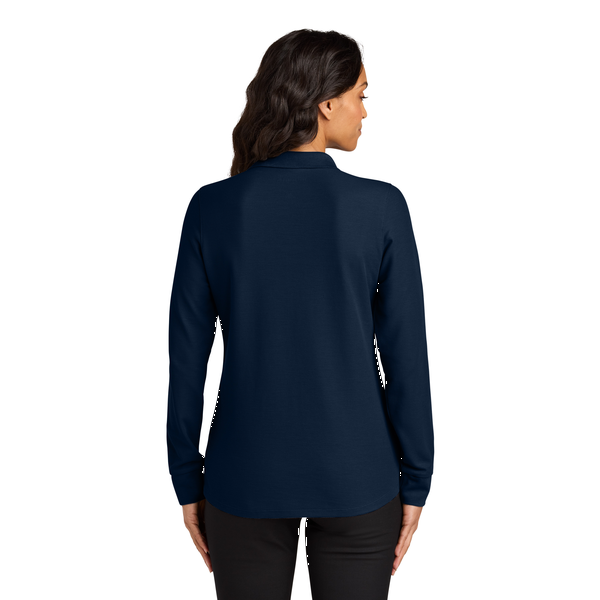 Port Authority® Wearever Signature Poly/Cotton Pique Long Sleeve Ladies' Polo