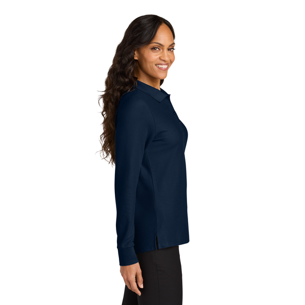Port Authority® Wearever Signature Poly/Cotton Pique Long Sleeve Ladies' Polo