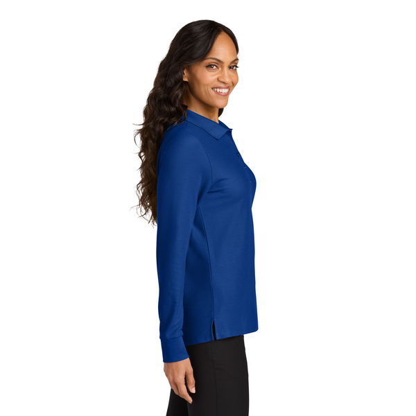 Port Authority® Wearever Signature Poly/Cotton Pique Long Sleeve Ladies' Polo