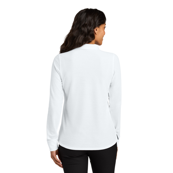 Port Authority® Wearever Signature Poly/Cotton Pique Long Sleeve Ladies' Polo