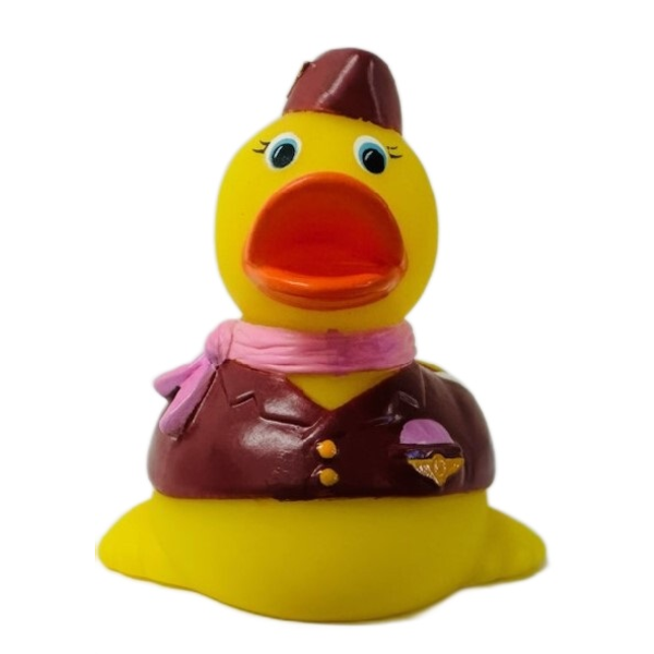 Flight Attendant Rubber Duck