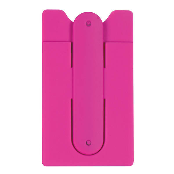 Silicone Phone Wallet with Stand