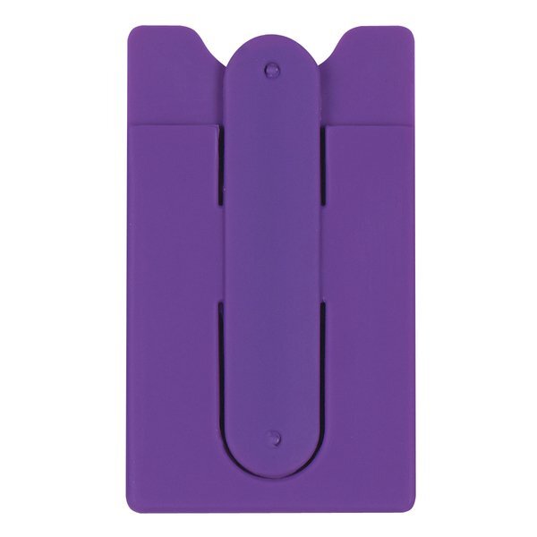 Silicone Phone Wallet with Stand