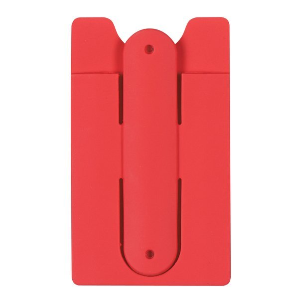 Silicone Phone Wallet with Stand