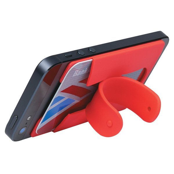 Silicone Phone Wallet with Stand
