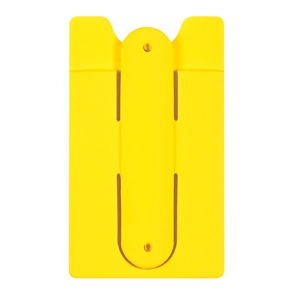 Silicone Phone Wallet with Stand