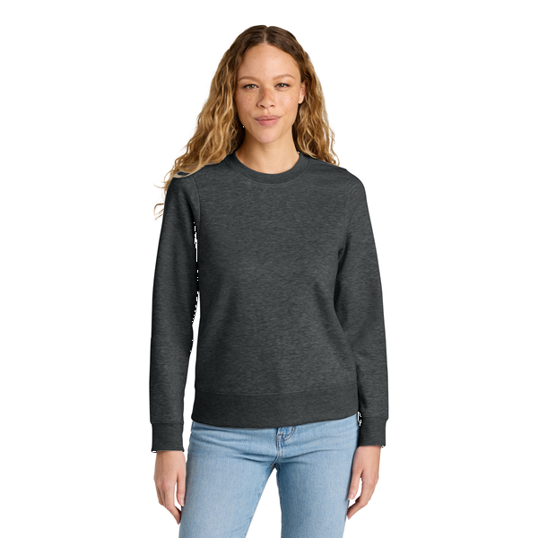 District® V.I.T.™ Cotton/Poly Fleece Ladies' Crew