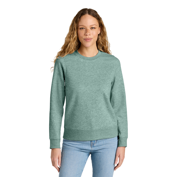 District® V.I.T.™ Cotton/Poly Fleece Ladies' Crew