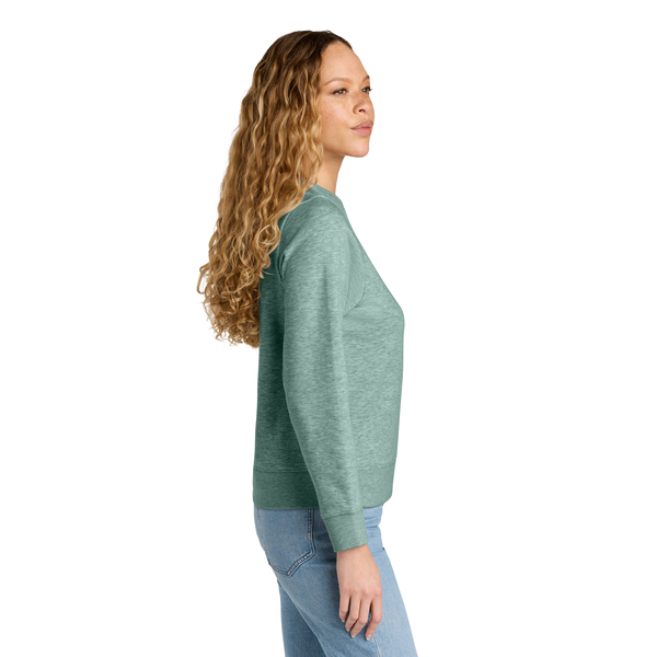 District® V.I.T.™ Cotton/Poly Fleece Ladies' Crew