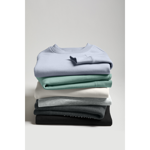 District® V.I.T.™ Cotton/Poly Fleece Ladies' Crew