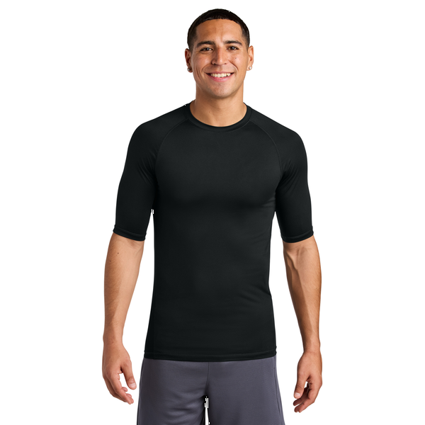 Sport-Tek® PosiCharge® Compression 1/2 Sleeve Unisex Tee