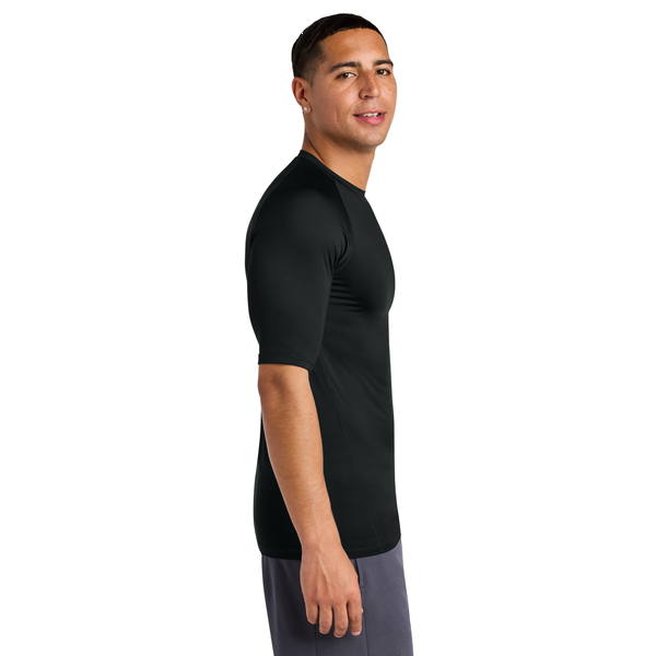 Sport-Tek® PosiCharge® Compression 1/2 Sleeve Unisex Tee