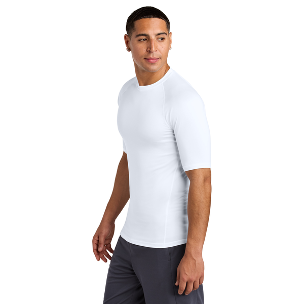 Sport-Tek® PosiCharge® Compression 1/2 Sleeve Unisex Tee