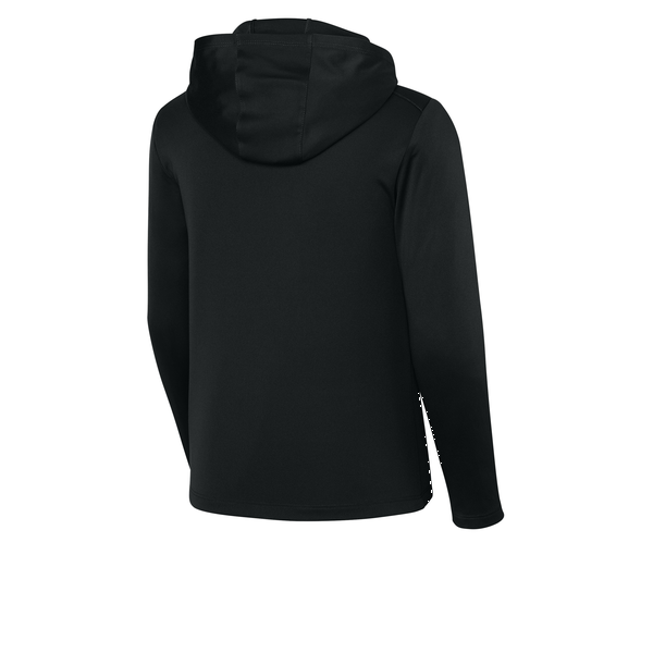 Sport-Tek® Posi-UV® Pro Poly Long Sleeve Youth Hoodie