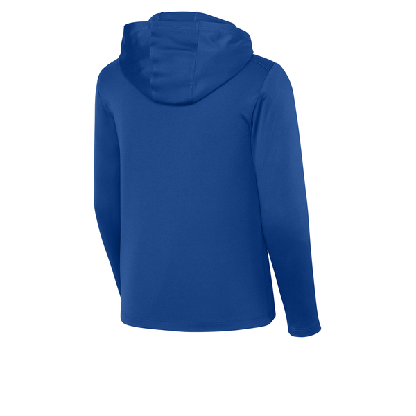 Sport-Tek® Posi-UV® Pro Poly Long Sleeve Youth Hoodie