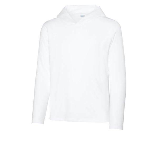 Sport-Tek® Posi-UV® Pro Poly Long Sleeve Youth Hoodie