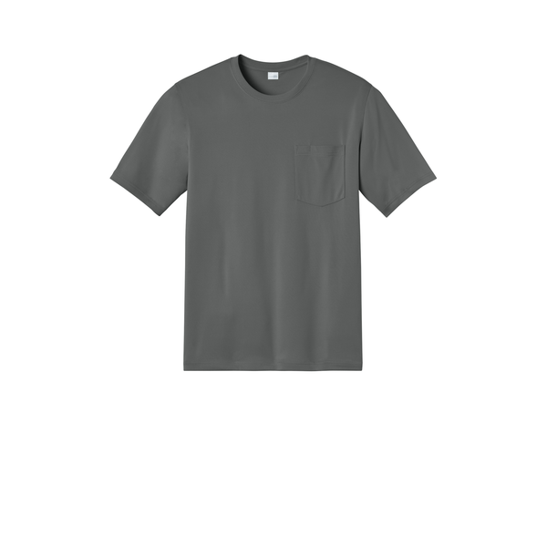 CornerStone® Workwear Pro Polyester Short Sleeve Unisex Pocket Tee