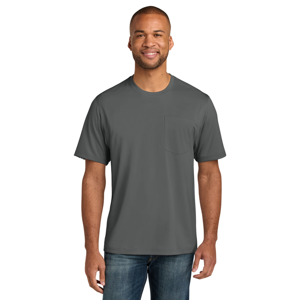 CornerStone® Workwear Pro Polyester Short Sleeve Unisex Pocket Tee