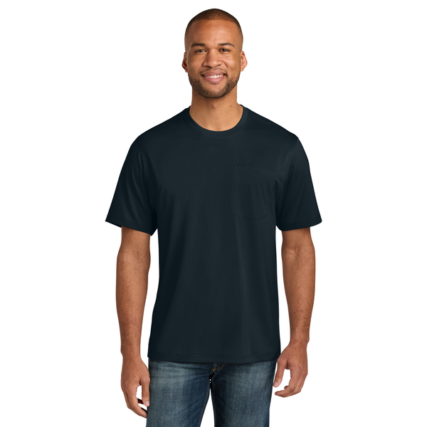 CornerStone® Workwear Pro Polyester Short Sleeve Unisex Pocket Tee
