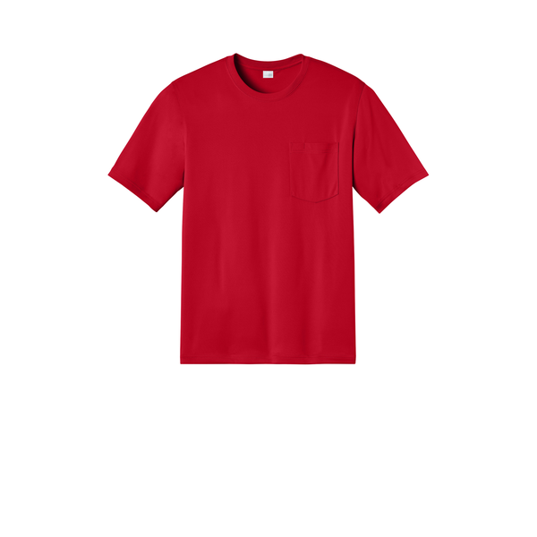 CornerStone® Workwear Pro Polyester Short Sleeve Unisex Pocket Tee