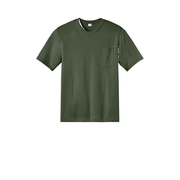 CornerStone® Workwear Pro Polyester Short Sleeve Unisex Pocket Tee