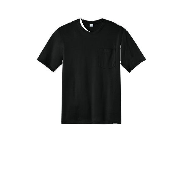 CornerStone® Workwear Pro Polyester Short Sleeve Unisex Tall Pocket Tee