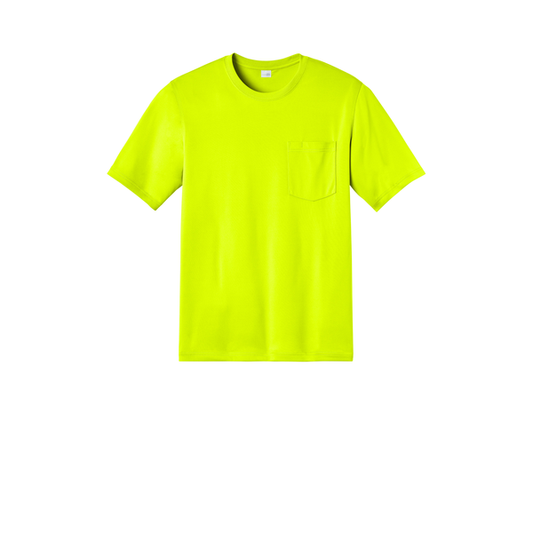 CornerStone® Workwear Pro Polyester Short Sleeve Unisex Tall Pocket Tee