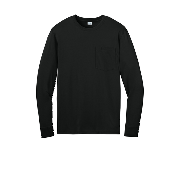 CornerStone® Workwear Pro Polyester Long Sleeve Unisex Pocket Tee