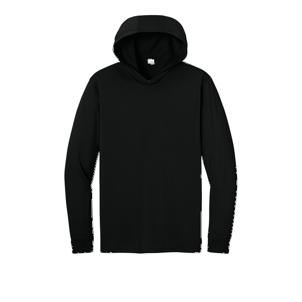 CornerStone® Workwear Pro Polyester Long Sleeve Unisex Hooded Tee