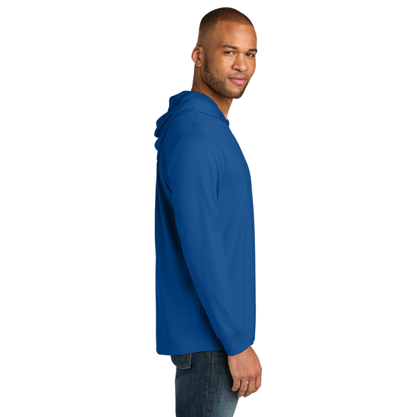 CornerStone® Workwear Pro Polyester Long Sleeve Unisex Hooded Tee