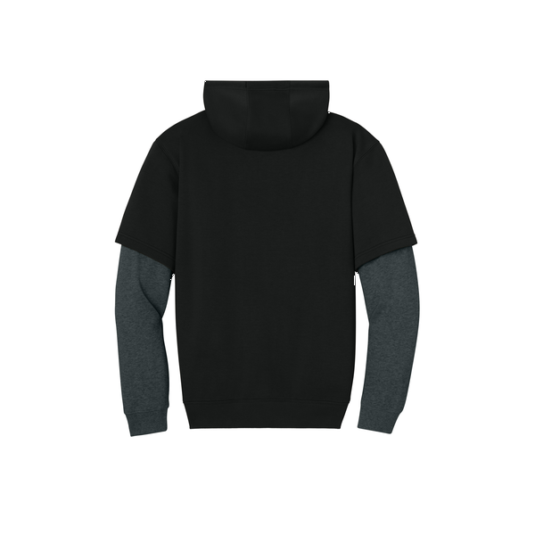 CornerStone® Tough Cotton/Poly Fleece Layered Men's Hoodie