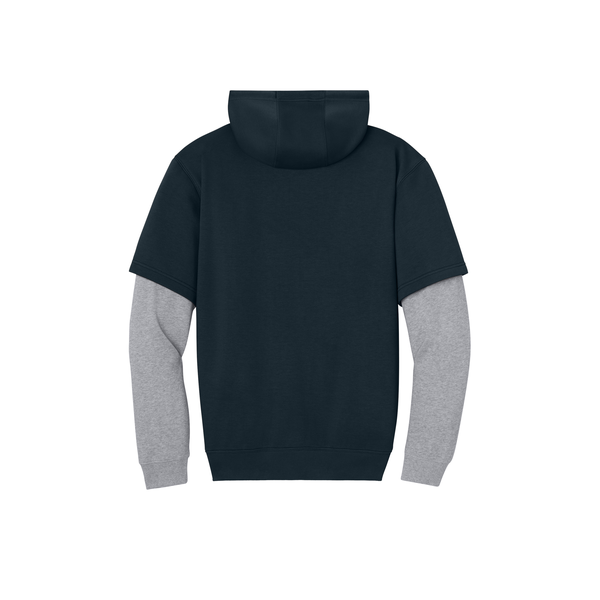 CornerStone® Tough Cotton/Poly Fleece Layered Men's Hoodie
