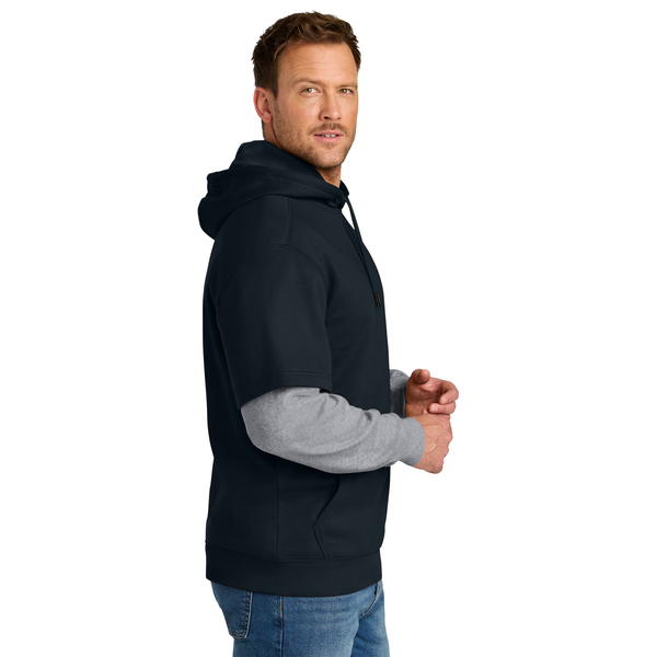 CornerStone® Tough Cotton/Poly Fleece Layered Men's Hoodie