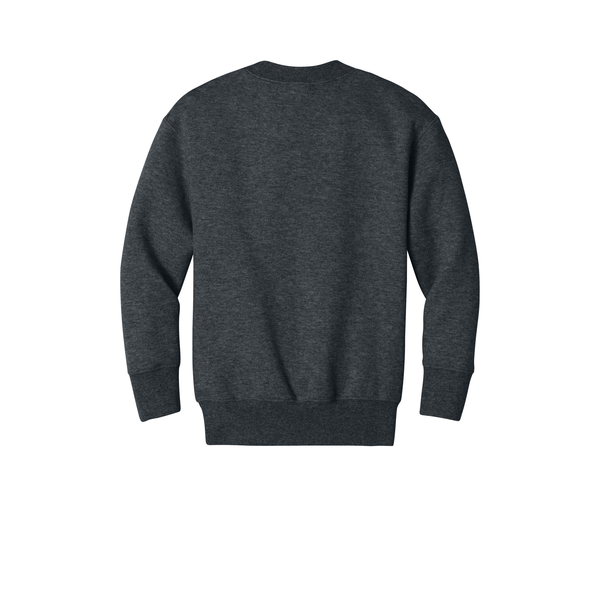 Port & Company® Core Fleece Crewneck Pocket Youth Sweatshirt