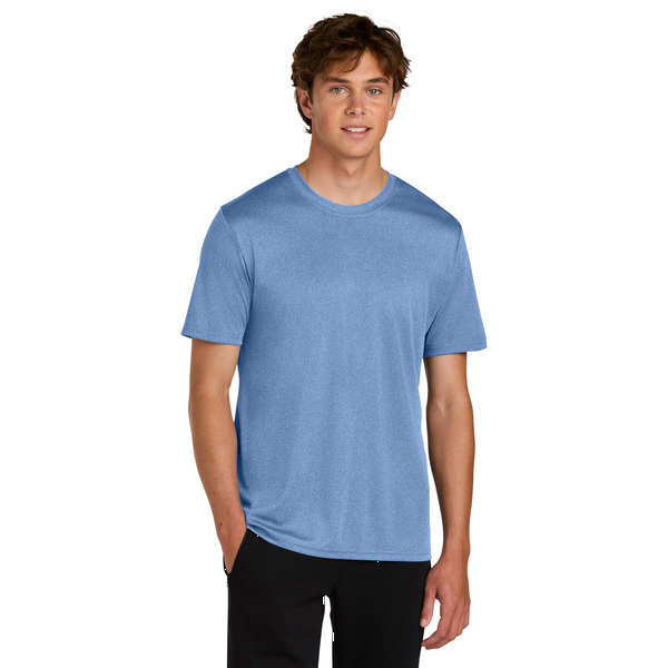 Port & Company® Heather Recycled Poly/Poly Performance Unisex Tee