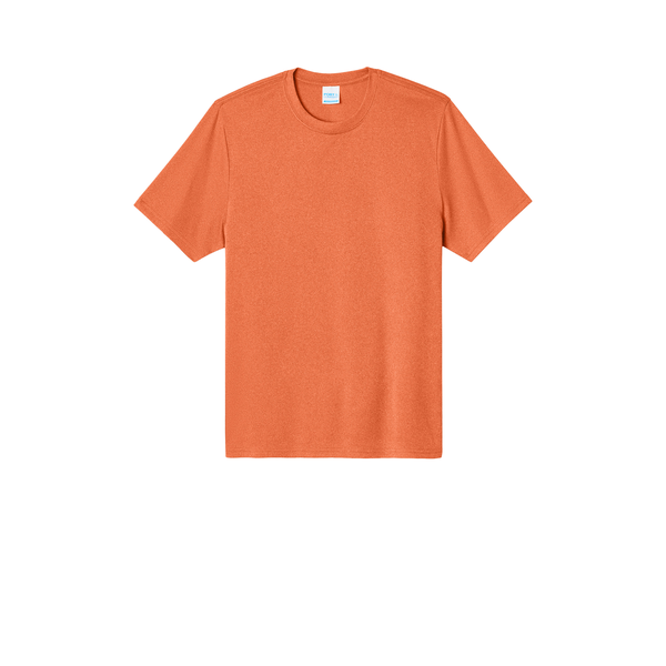 Port & Company® Heather Recycled Poly/Poly Performance Unisex Tee