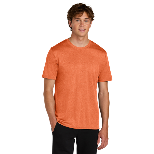 Port & Company® Heather Recycled Poly/Poly Performance Unisex Tee