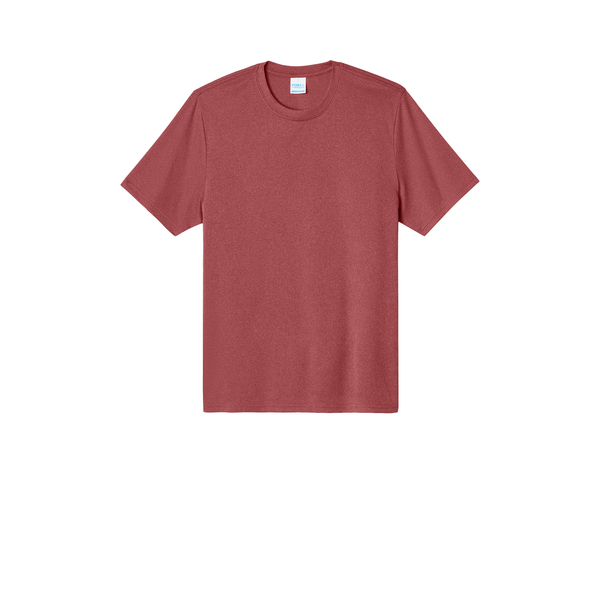 Port & Company® Heather Recycled Poly/Poly Performance Unisex Tee