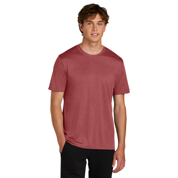Port & Company® Heather Recycled Poly/Poly Performance Unisex Tee