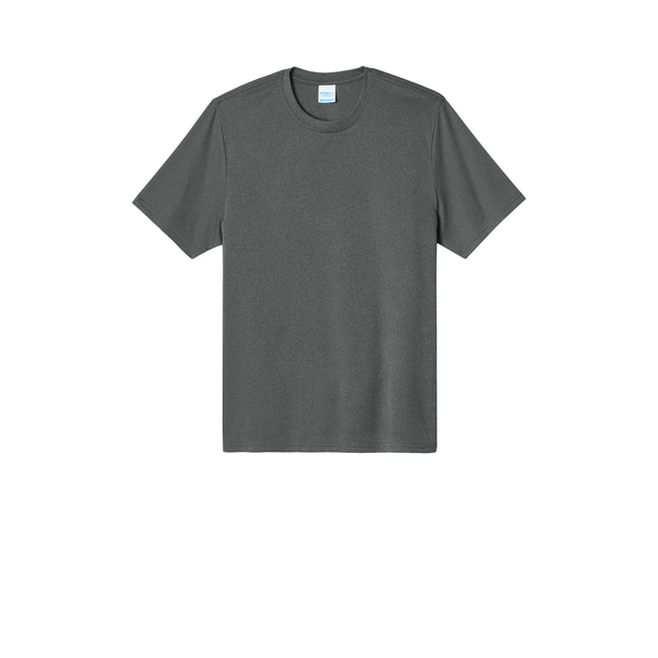 Port & Company® Heather Recycled Poly/Poly Performance Unisex Tee