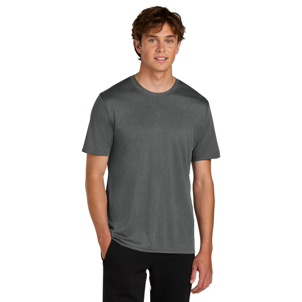 Port & Company® Heather Recycled Poly/Poly Performance Unisex Tee