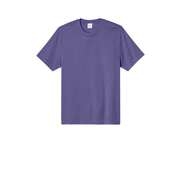Port & Company® Heather Recycled Poly/Poly Performance Unisex Tee
