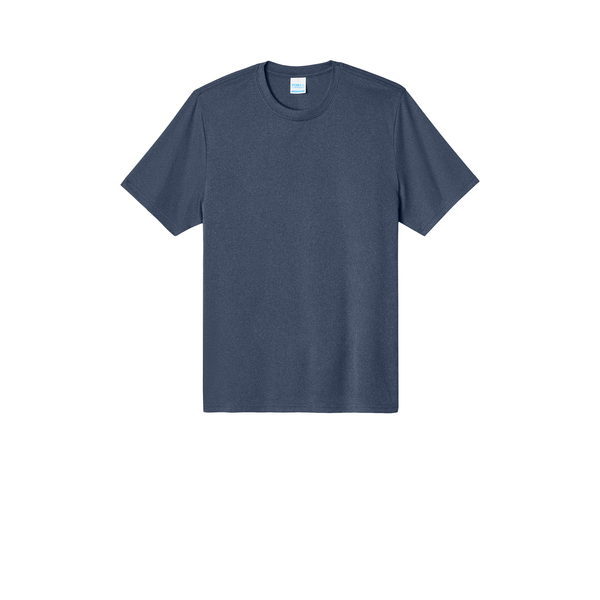 Port & Company® Heather Recycled Poly/Poly Performance Unisex Tee