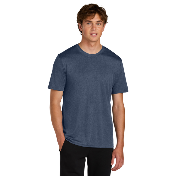 Port & Company® Heather Recycled Poly/Poly Performance Unisex Tee