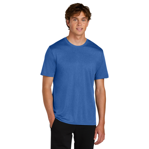 Port & Company® Heather Recycled Poly/Poly Performance Unisex Tee