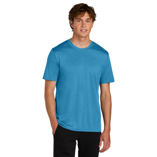 Port & Company® Heather Recycled Poly/Poly Performance Unisex Tee