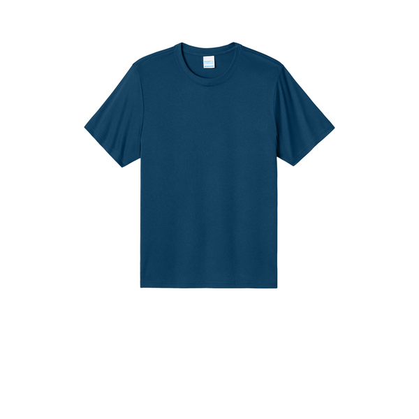 Port & Company® Heather Recycled Poly/Poly Performance Unisex Tee