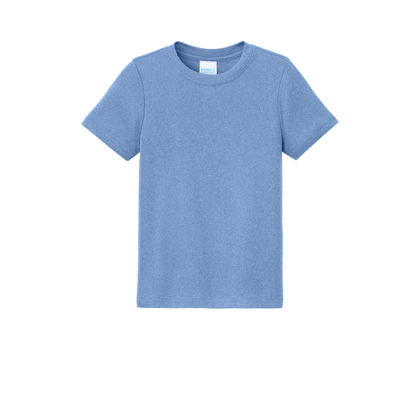 Port & Company® Heather Recycled Poly/Poly Performance Youth Tee