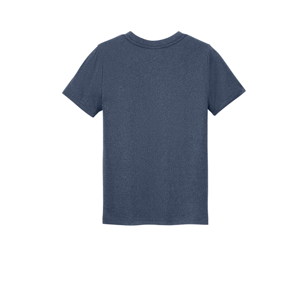 Port & Company® Heather Recycled Poly/Poly Performance Youth Tee