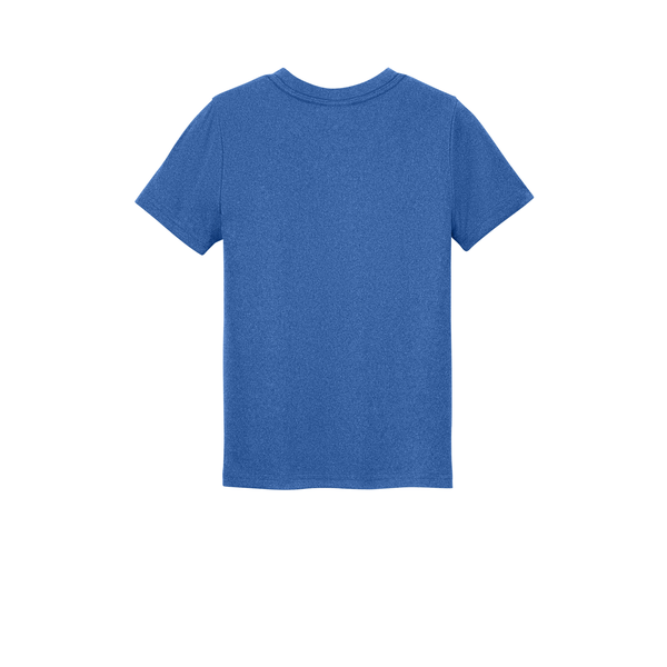 Port & Company® Heather Recycled Poly/Poly Performance Youth Tee